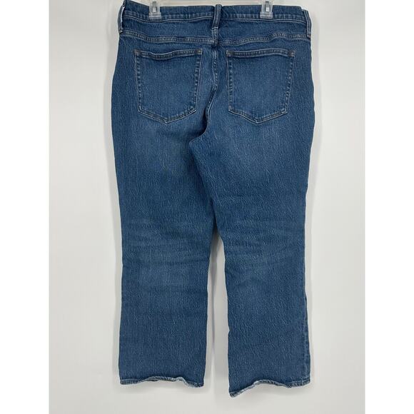 J. Crew 9" demi-boot crop jean in Wedgewood wash - Picture 6 of 10